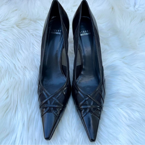 Stuart Weitzman Mesh Heels - Picture 1 of 13